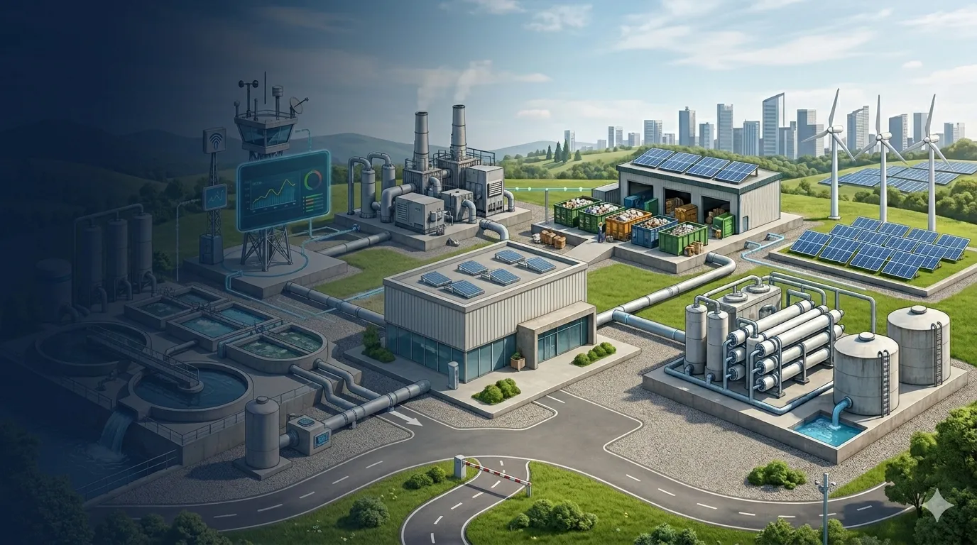 Evergreen Services environmental solutions — STP, ETP, water treatment and air monitoring across India